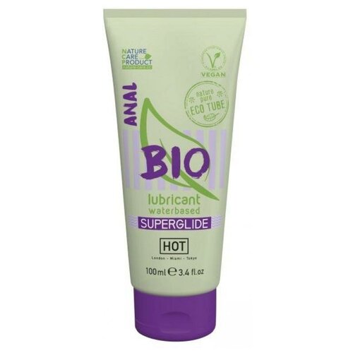 гель смазка hot bio sensitive 100 мл Гель-смазка HOT Bio Superglide Anal, 115 г, 100 мл, 1 шт.