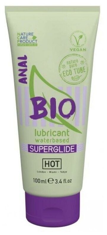 Гель -смазка HOT Bio Superglide Anal, 100 мл