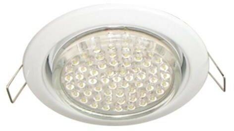 Светильник Ecola GX53 H4 Downlight without reflector_white (светильник) 38x106 FW53P2ECB