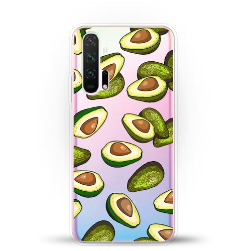 фото Силиконовый чехол авокадо на honor 20 pro andy & paul