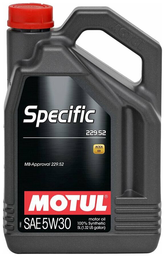 Минеральное моторное масло Motul Specific 229.52 5W30