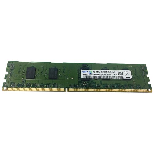 Оперативная память Samsung 2 ГБ DDR3L 1333 МГц DIMM CL9 M393B5773CH0-YH9 оперативная память samsung 8 гб ddr3l 1333 мгц dimm cl9 m393b1k70ch0 yh9