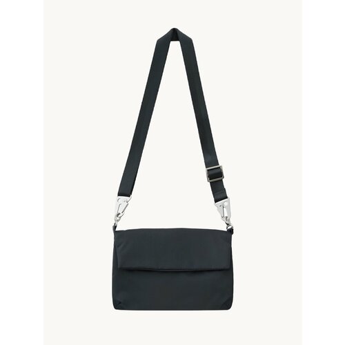 Сумка слинг SHU фактура гладкая матовая темно-серая 4999₽