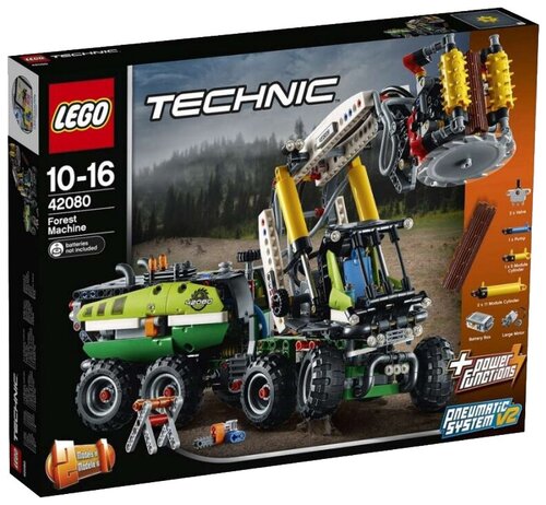 Конструктор LEGO Technic 42080 Лесозаготовительная машина, 1003 дет.