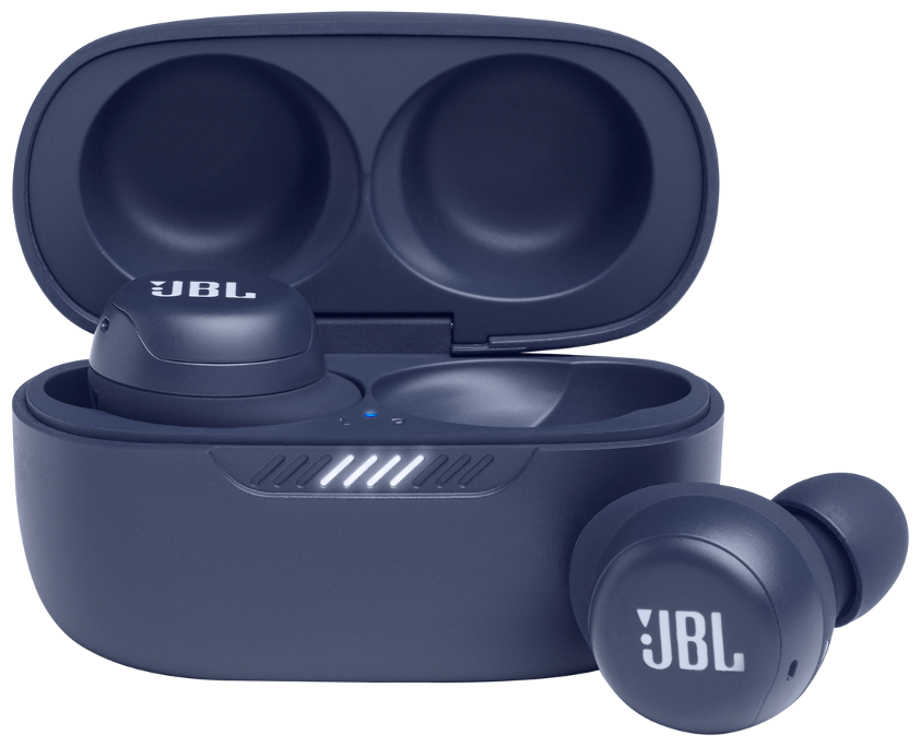 Беспроводные наушники JBL Live Free NC+, blue