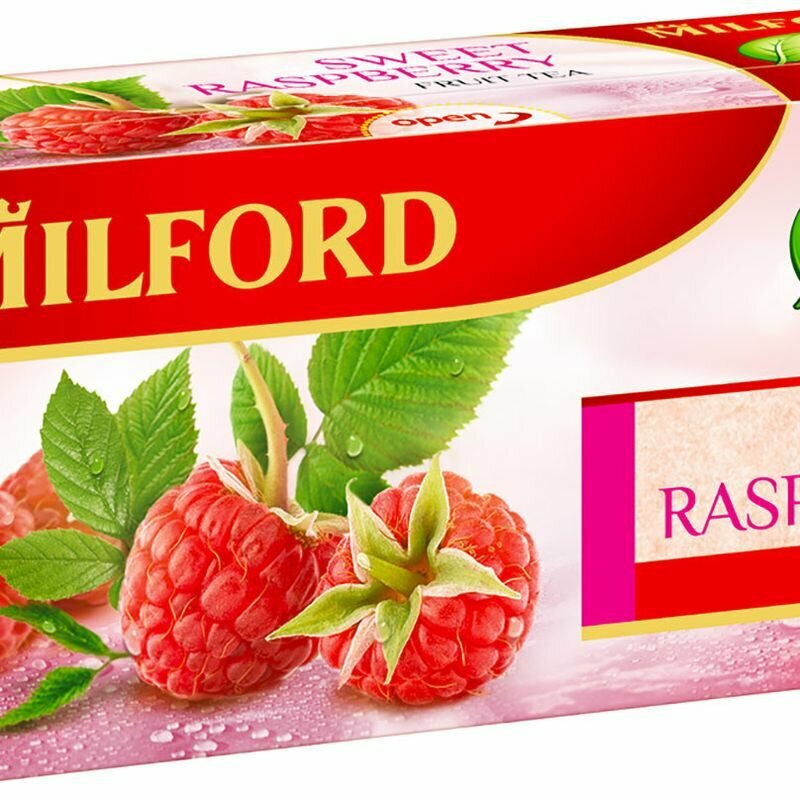 Чай фруктовый Milford Sweet Raspberry 20 пак - фото №3