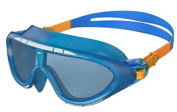 Очки для плавания детские Speedo RIFT GOG JU голубой/оранжевый, 8-012132255S0Y