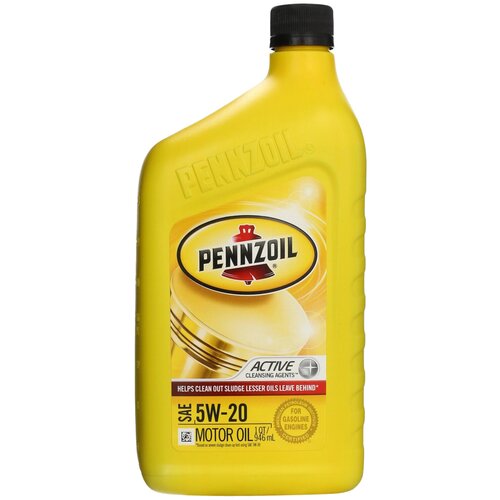 фото Минеральное моторное масло pennzoil sae 5w-20 0.946 л