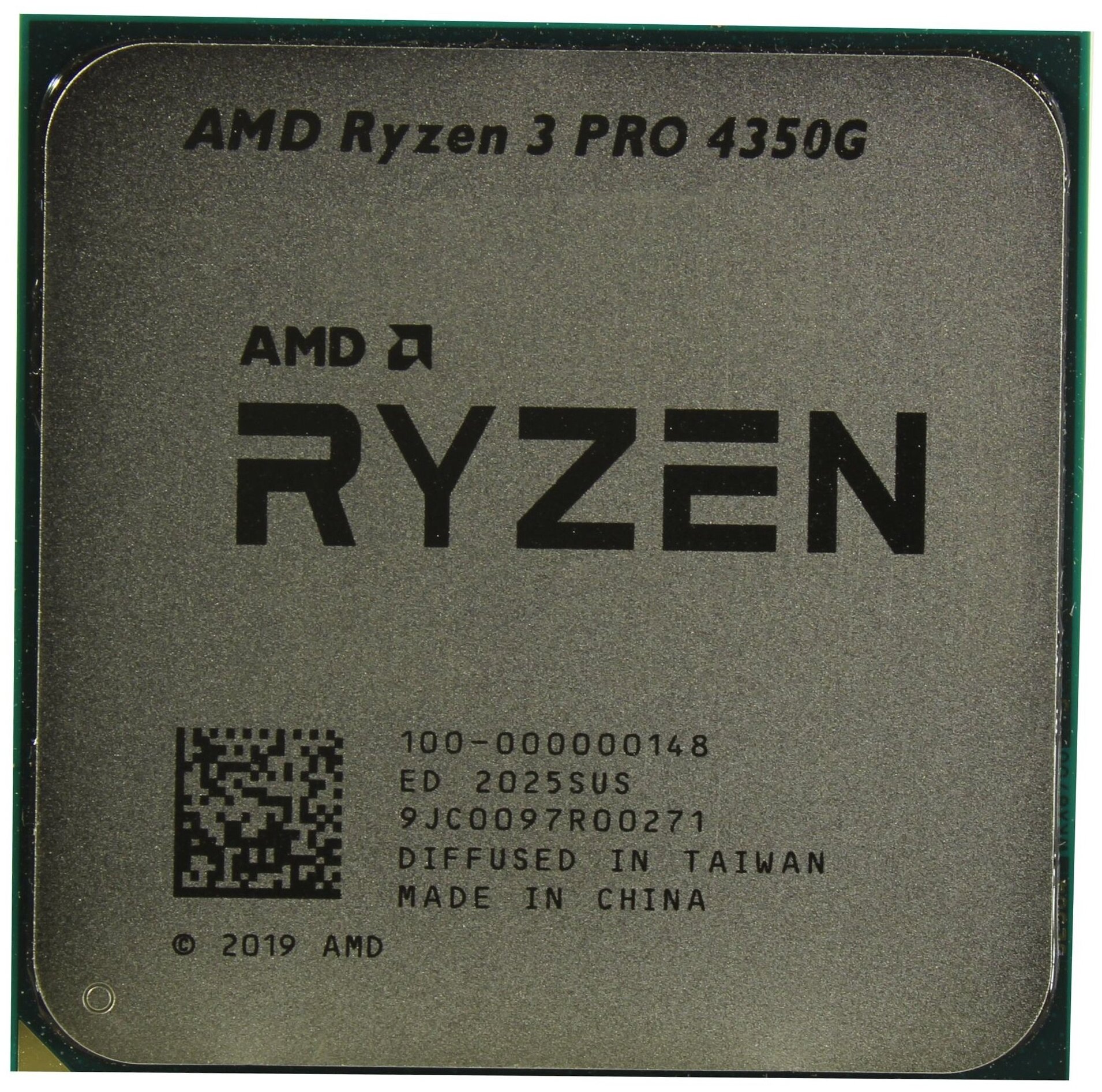 Процессор AMD Ryzen 3 PRO 4350G AM4 OEM 100-000000148 .