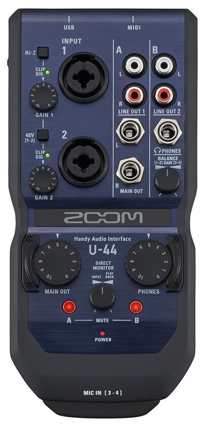 Внешняя звуковая карта ZOOM U-44