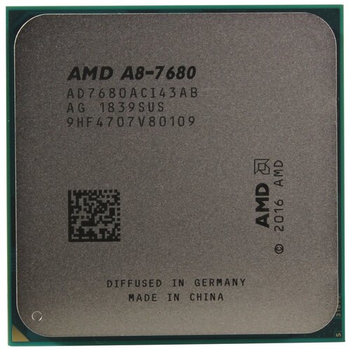 Процессор AMD A8-7680 FM2+, 4 x 3500 МГц, OEM процессор amd a8 8670e am4 4 x 2800 мгц oem
