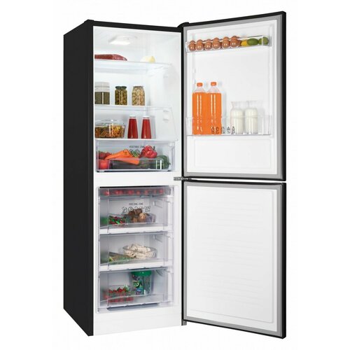 Холодильник NORDFROST NRB 161NF B черный (NF) холодильник nordfrost nrb 161nf w двухкамерный белый no frost в мк 275 л