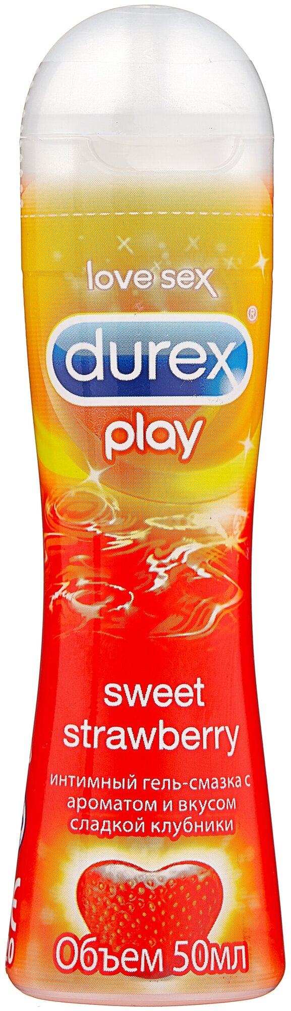 Durex Play Sweet Strawberry с ароматом сладкой клубники