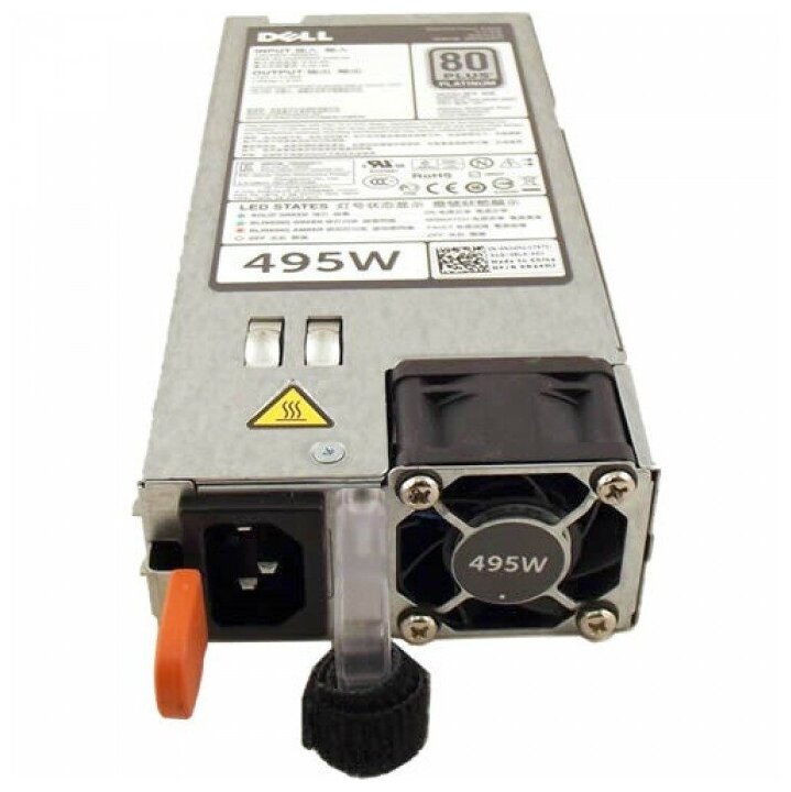 Блок питания 450-ADWPT, 450-AEBM Dell Hot Plug Redundant Power Supply 495W