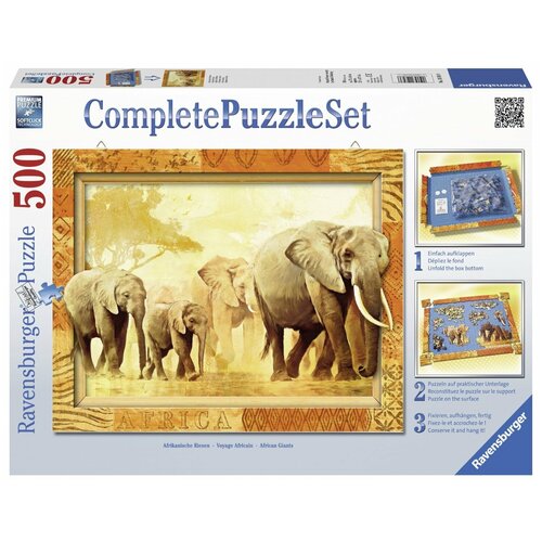 Пазл Ravensburger Слоны (14893), 500 дет.