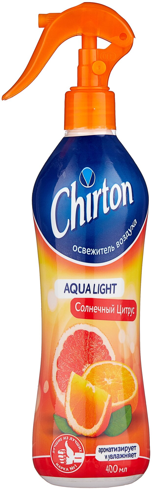 Chirton спрей Aqua Light Солнечный цитрус, 400 мл 1 шт.