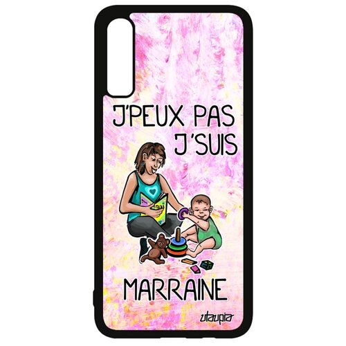 фото Чехол для мобильного samsung galaxy a70, "не могу - стала крестной!" юмор комикс utaupia