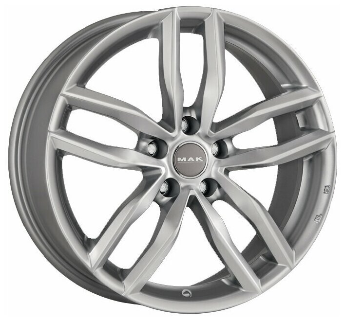 MAK F8080RHSI28WSX R18 5x112 8J ET28 D66,45 MAK Sarthe Silver