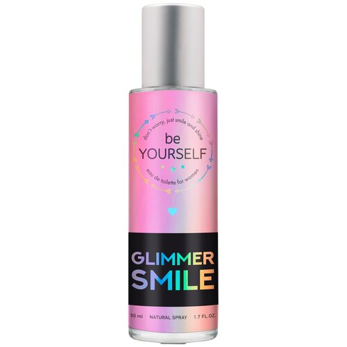 U&World туалетная вода Be Yourself Glimmer Smile, 50 мл, 197 г