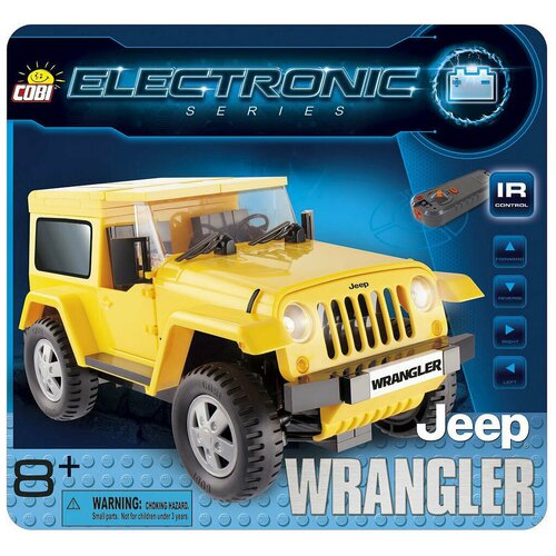 Конструктор COBI Electronic. Jeep Wrangler желтый COBI-21921
