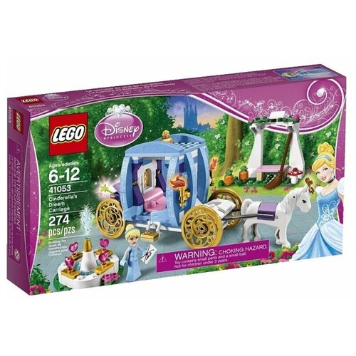 LEGO Disney Princess 41053 Заколдованная карета Золушки, 274 дет.