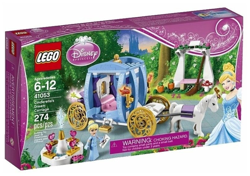 LEGO Disney Princess 41053 Заколдованная карета Золушки