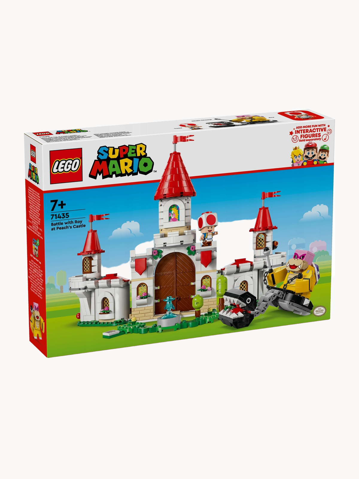 Конструктор LEGO  Super Mario 71435 Битва с Роем в замке Персика  738 дет 