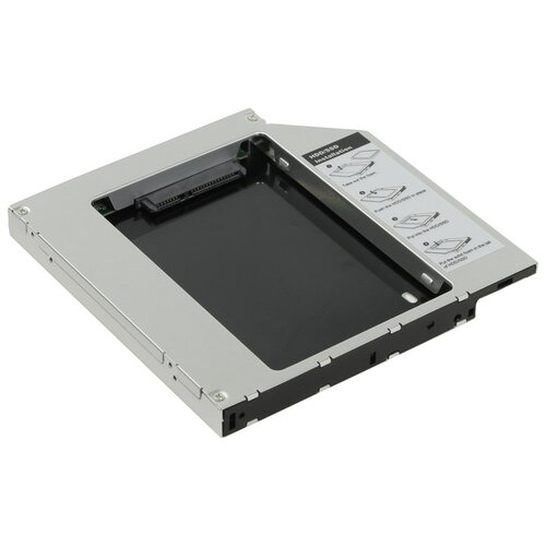 Optibay для HDD/SSD AGESTAR ISMR2S, серебристый optibay для hdd ssd agestar ismr2s серебристый