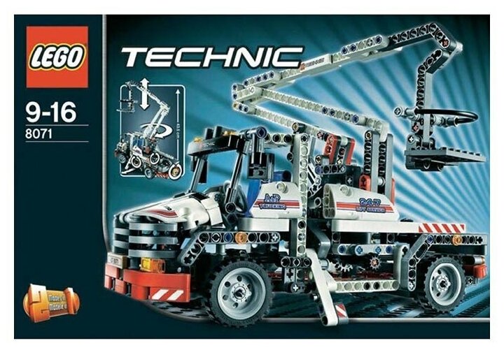 Конструктор LEGO Technic 8071 Погрузчик, 593 дет.