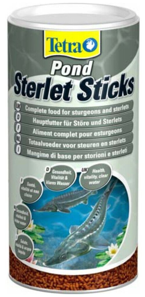 Корм Tetra Pond Sterlet Sticks для рыб прудовых 1л 148819