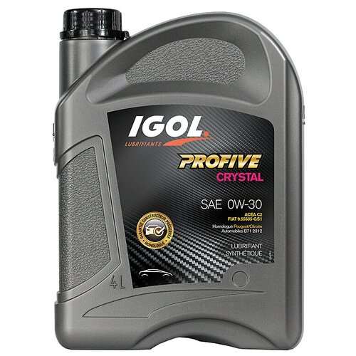 Моторное масло IGOL PROFIVE CRYSTAL 0W-30 (1L)