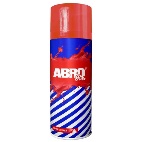 Краска ABRO Rus, №06 красный, глянцевая, 473 мл, 1 шт. краска abro spray paint 53 желтый глянцевая 473 мл