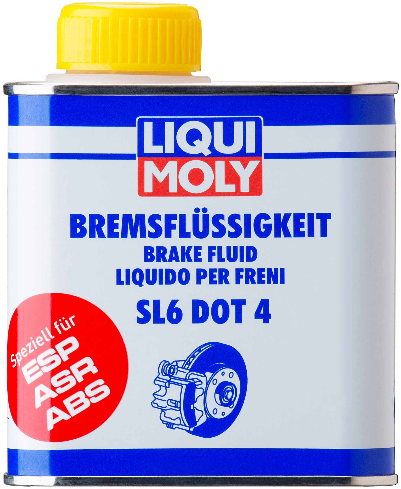 Тормозная жидкость LIQUI MOLY DOT 4 Bremsenflussigkeit
