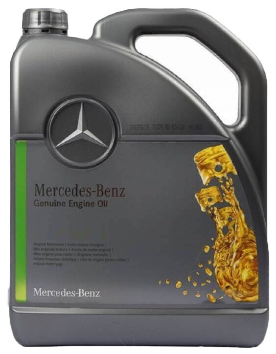 MERCEDES-BENZ Genuine Engine Oil 5w30 Масло Моторное Синт. 5л. Mb 229.6 Mercedes-Benz