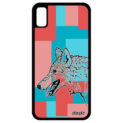 фото Чехол для мобильного iphone xr, "волк" хищник одинокий utaupia