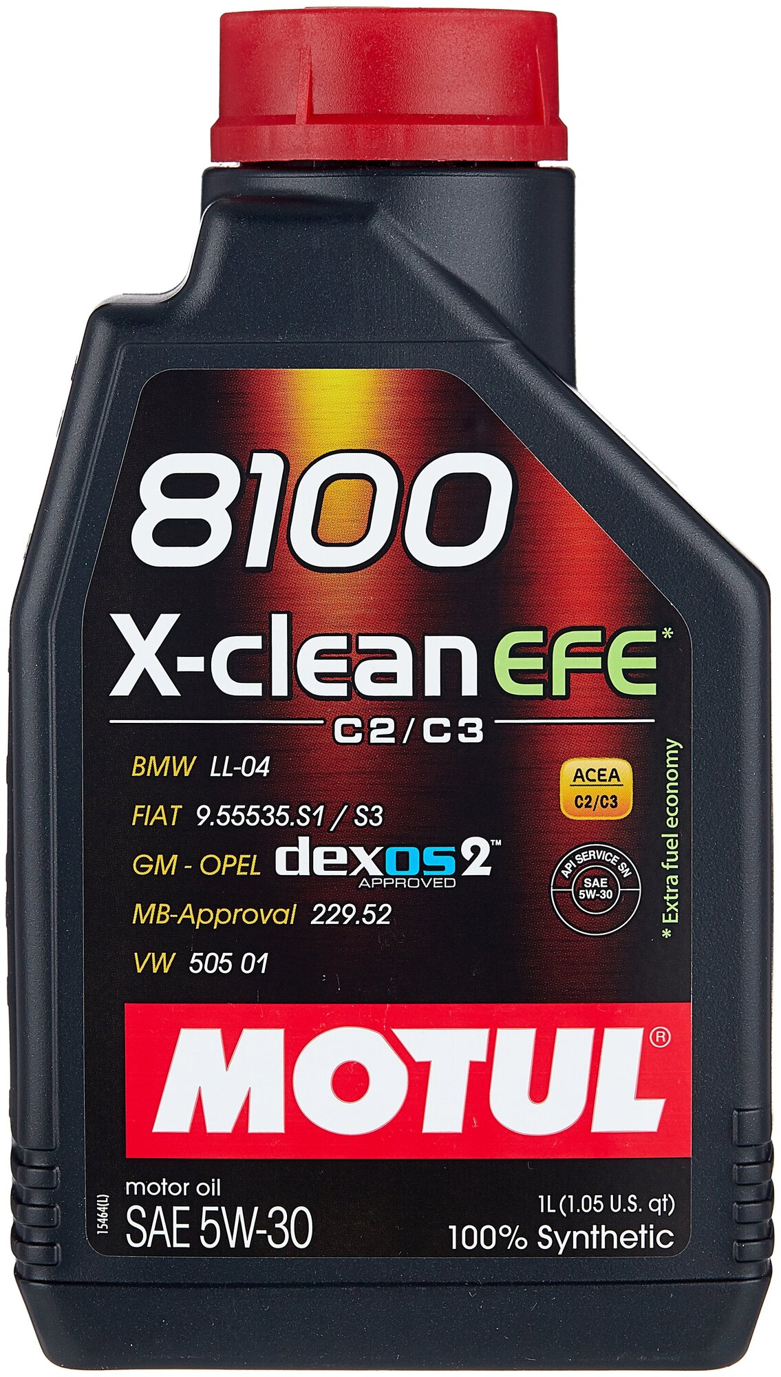 Масло моторное MOTUL 8100 X-CLEAN EFE 5W30 1л