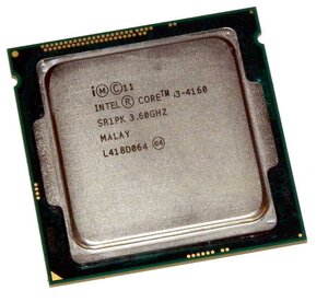 Процессор Intel Core i3-4160 Haswell LGA1150, 2 x 3600 МГц, OEM