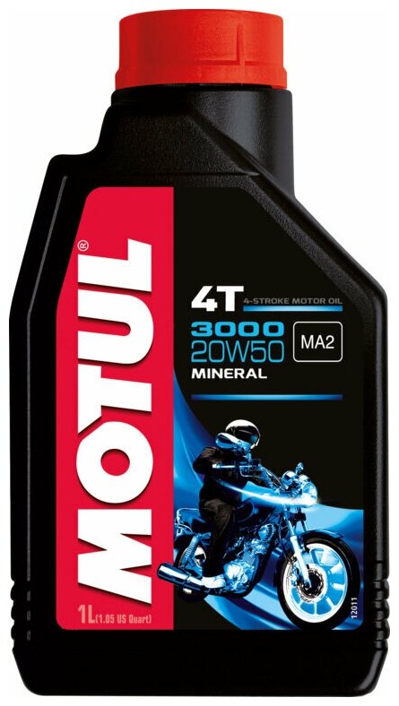 Синтетическое моторное масло Motul 3000 4T 20W50