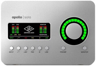 Внешняя звуковая карта Universal Audio Apollo Solo USB