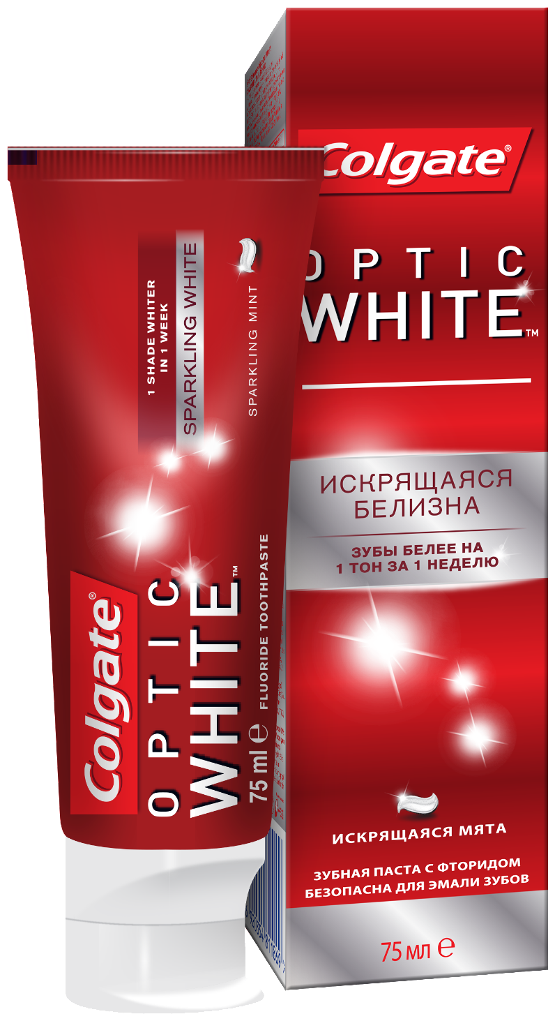 Зубная паста Colgate, Colgate, Optic White, 75 мл - фото №19