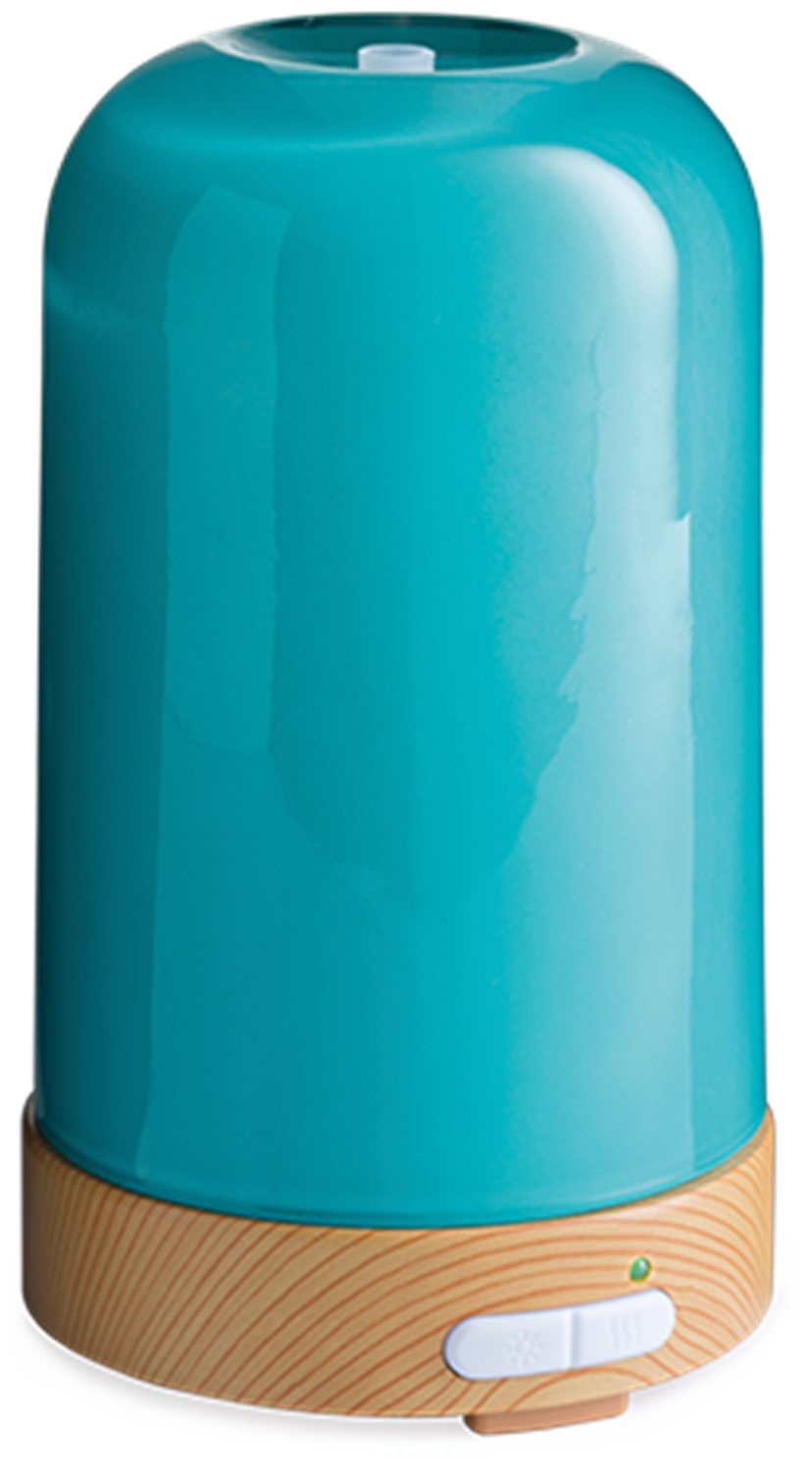 Candle Warmers / Ультразвуковой аромадиффузор 100мл. Голубое стекло Diffuser Aqua Glass