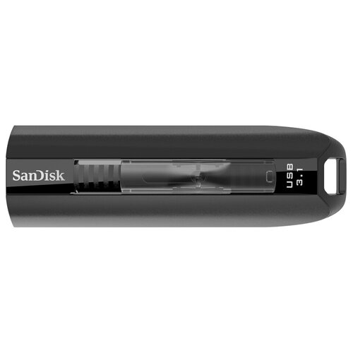 флеш память 128gb sandisk cz810 extreme go usb 3 2 black 1 шт Флешка SanDisk Extreme Go USB 3.1 128 ГБ, 1 шт., черный/серый