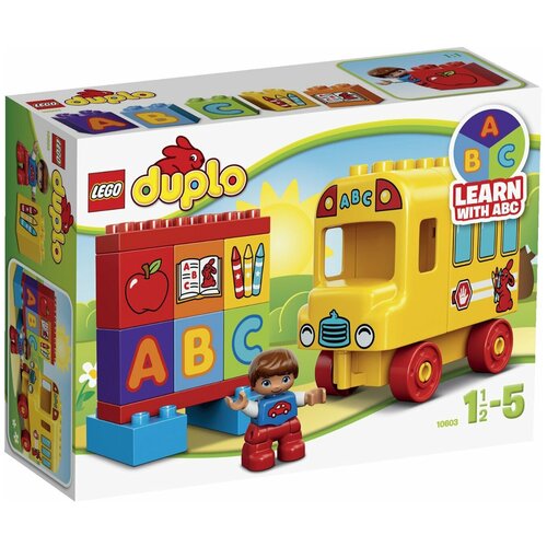 конструктор lego duplo 30327 мой первый утенок 6 дет LEGO DUPLO 10603 Мой первый автобус, 17 дет.