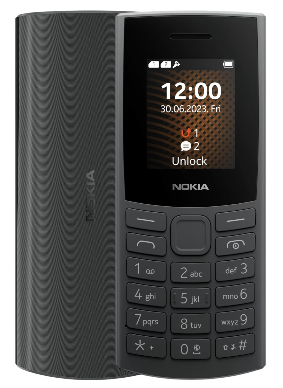 Мобильный телефон NOKIA 105 TA-1557 DS EAC CHARCOAL