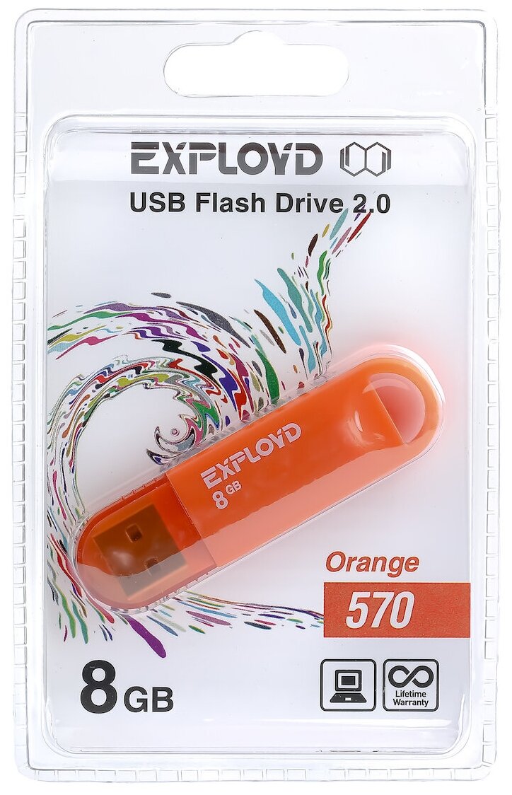 Накопитель USB 2.0 64GB Exployd - фото №4