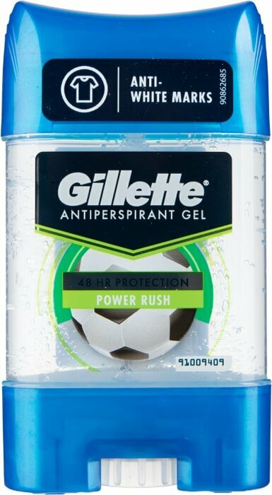 Дезодорант-антиперспирант Gillette Гелевый Power Rush 70мл