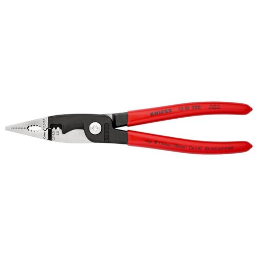 Knipex 13 81 200 красный инструмент для удаления оболочки knipex kn 1665125sb