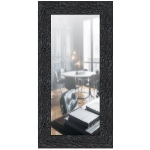 фото Зеркало в широкой раме 40 x 80 см, модель p072004 аурита