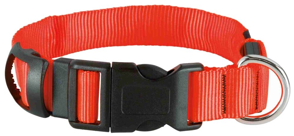 Ошейник для собак Trixie Flash Collar L, оранжевый