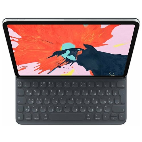 Apple Чехол-клавиатура Клавиатура Smart Keyboard Folio для iPad Pro 12,9 дюйма (4-го поколения), русская раскладка